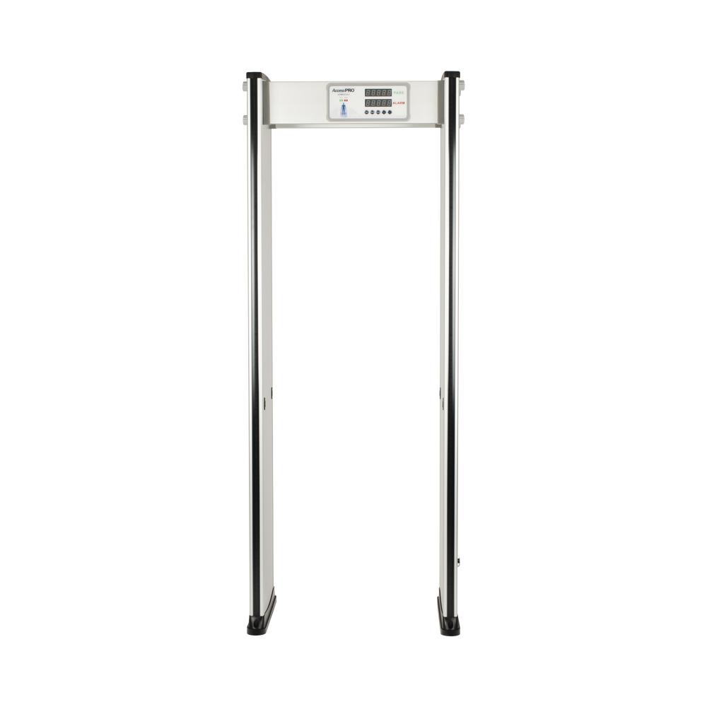 Detector de Metales AccessPRO / 6 Zonas / Interior / 2000 Niveles de Sensibilidad / Contador 99,999