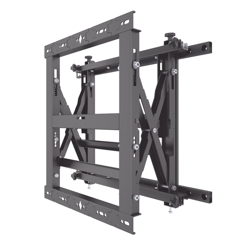 Soporte Modular de Pared para Videowall | Pop Out | Peso Máx. Sopotado 50 Kg | Soporta Formato Horizontal y Vertical.