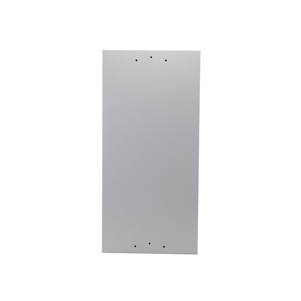 Gabinete para instalación de 3 Baterías , Fabricado en Lámina Galvanizada, Accesorios para poste (No incluidos) - Imagen 3