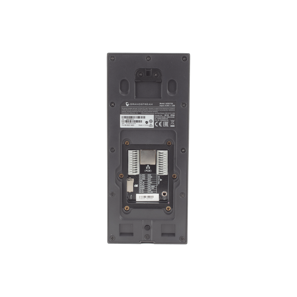 Videoportero IP Inteligente GDS3726 / 2K Ultra HD 1080p / Ángulo 127° / IA ISP con Análisis de Comportamiento / Lector RFID IC-ID NFC / Múltiples Métodos de Apertura / PoE Integrado / Protección IP66 IK10 / Interoper - Imagen 7