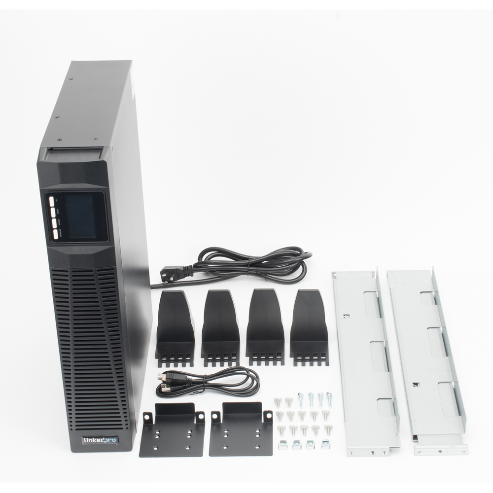 UPS 1000VA / 900W Online Doble Conversión / Rack-Torre 2U / Onda Senoidal Pura - Imagen 4