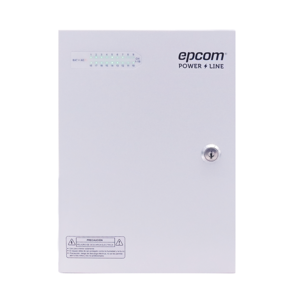 Fuente | 11-15 V | 18 canales | 20 A | Compatible con cámaras 4k | Alta tecnología en seguridad | Doble ventilador | Hasta 1.8 Amperes por Salida | Filtro de ruido por canal | Diseño de alta gama. - Imagen 2