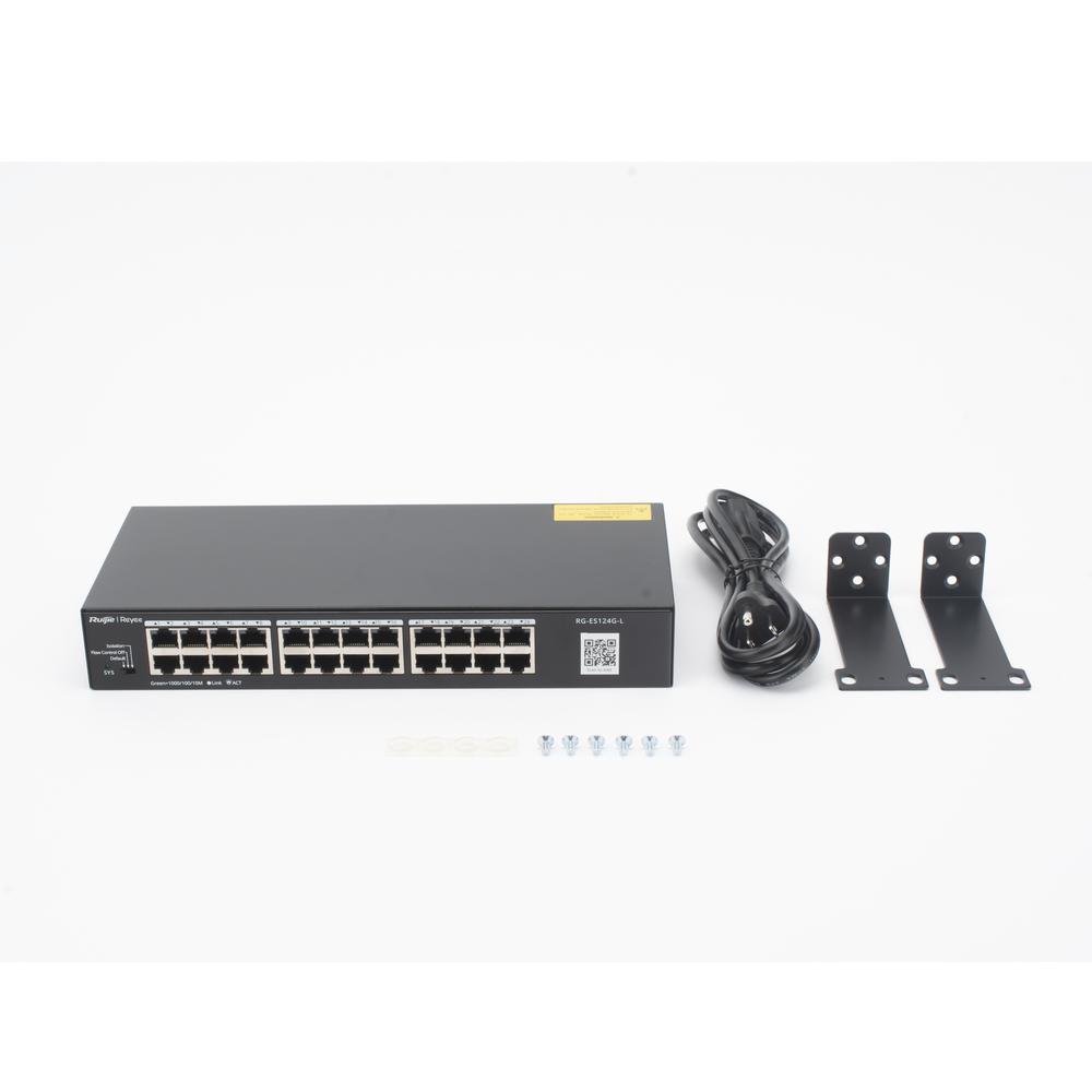 Switch no administrable, con 24 puertos Gigabit, Visible en la Topología - Imagen 3