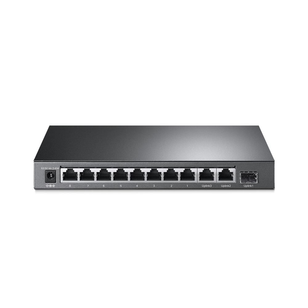 Switch PoE+ No Administrable De Escritorio 11 Puertos / 8 puertos 10/100 Mbps PoE af/at Inteligiente / Presupuesto 124 W / Hasta 250 metros - Imagen 3