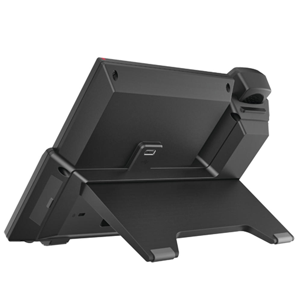 Teléfono IP Android Empresarial para 20 lineas SIP, pantalla táctil, Wi-Fi y Bluetooth, PoE, hasta 112 botones DSS, puertos Gigabit, soporta recepción de video. - Imagen 3