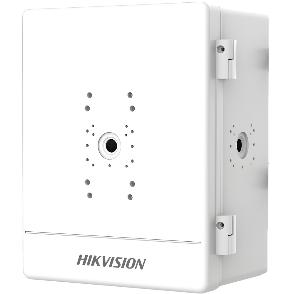 Caja para Videovigilancia para Exterior / Uso en Pared o Poste / IP66 / IK10 / Dimensiones: 387 X 432 X 225 mm / Soporta 3 Dispositivos (PTZ, Bocinas, Cámaras Fijas) - Imagen 2