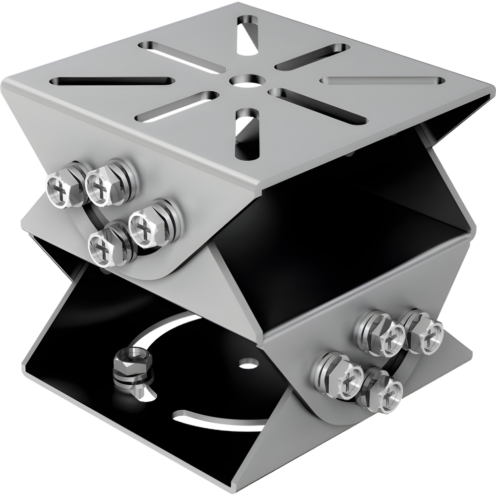 Montaje de Conexión PT Universal – Gris Platino – Compatible con IDS-TCM403 - Imagen 2