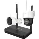 Kit IP Inalámbrico 4 Megapixel / NVS 4 Canales / 1 Cámara Bala Exterior + 1 Cámara Turret Interior con Lente 2.8 mm y Dual Light / Audio Bidireccional (Micrófono y Bocina) / Soporta Micro SD de 512 GB - Imagen 2