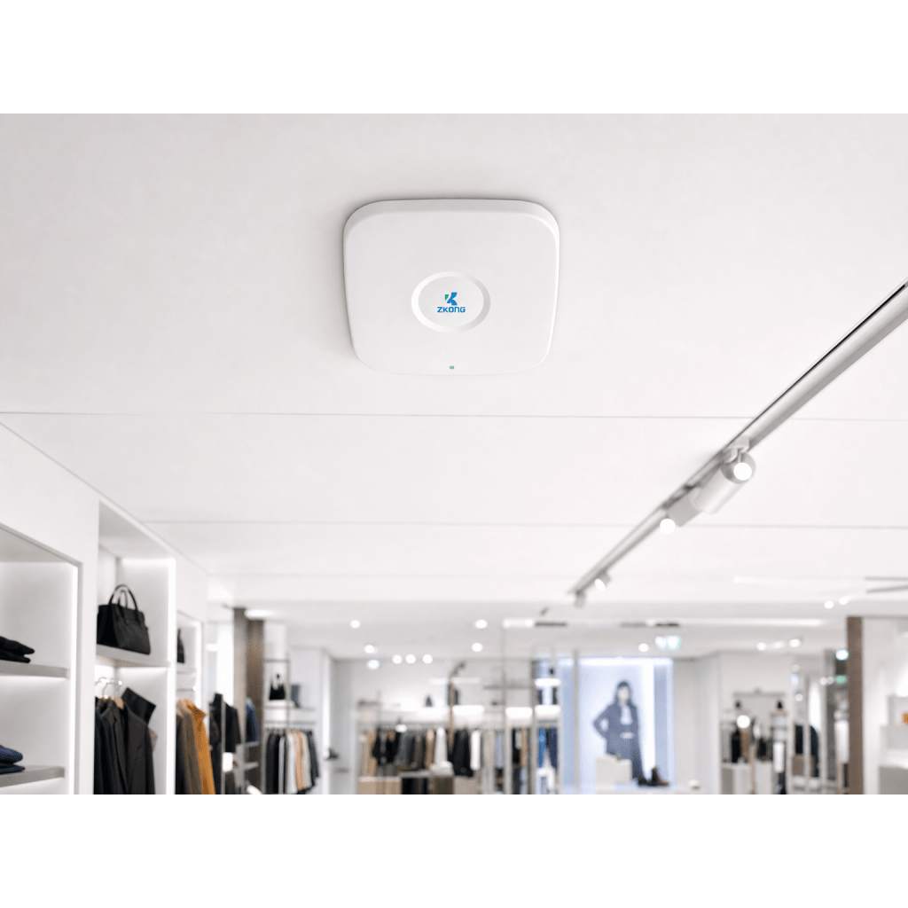 Estación Base BLE Montaje en Techo / Bluetooth 5.0 / Wi-Fi 802.11ac / Hasta 5000 Etiquetas ESL / Cobertura 30+ Metros / PoE 802.3af / Montaje Techo y Pared / Certificación CE RoHS - Imagen 4