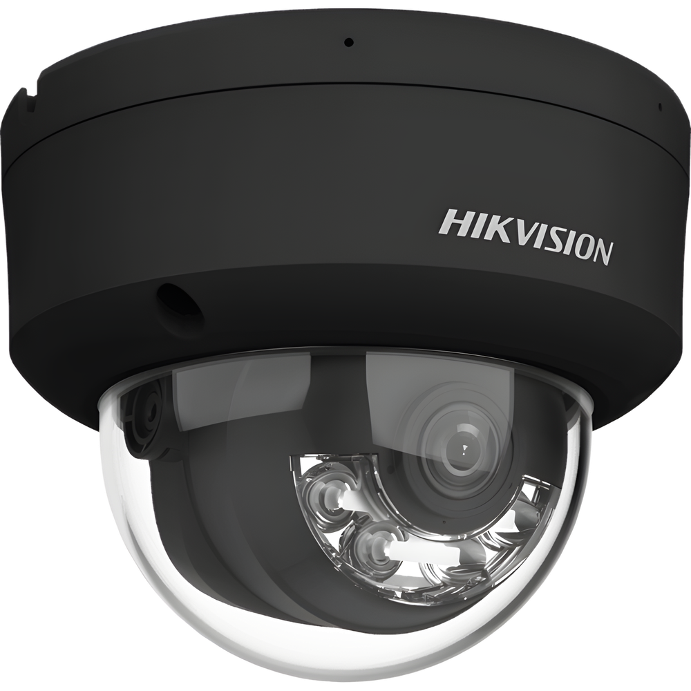 Domo IP 4 Megapixel / Color Negro / Lente 2.8 mm / Dual Light (30 mts Luz Blanca + 30 mts IR) / 2 Micrófonos Integrados / ACUSENSE / Exterior IP67 / IK10 / WDR 120 dB / PoE / ONVIF / Micro SD / Metal / ACUSEEK - Imagen 2