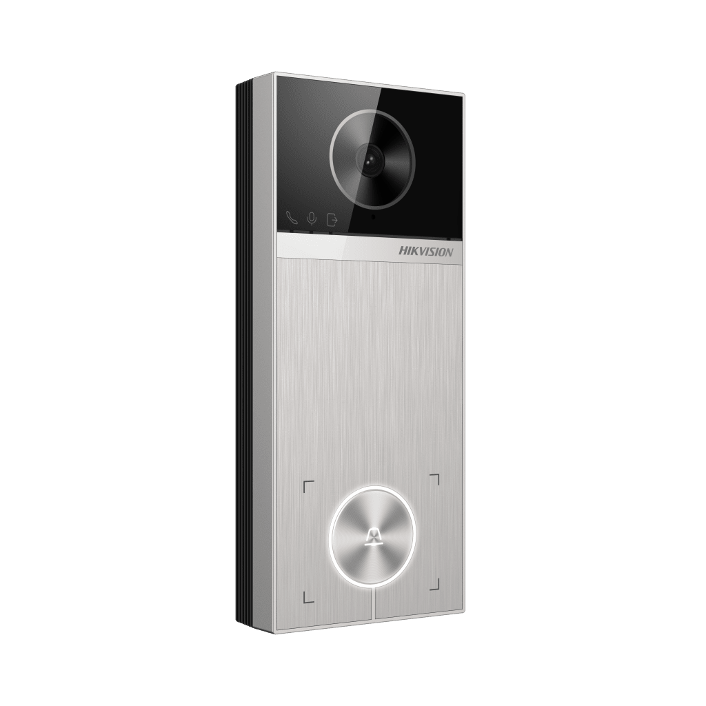 Videoportero TalkVu / 4 Megapixel / Ángulo de Visión 150° / Control de 2 Cerraduras / Desbloqueo por Tarjeta, Hik-Connect y Estación Interior / IP65 / PoE IEEE802.3at / Compatibilidad ONVIF / H.265 - Imagen 2