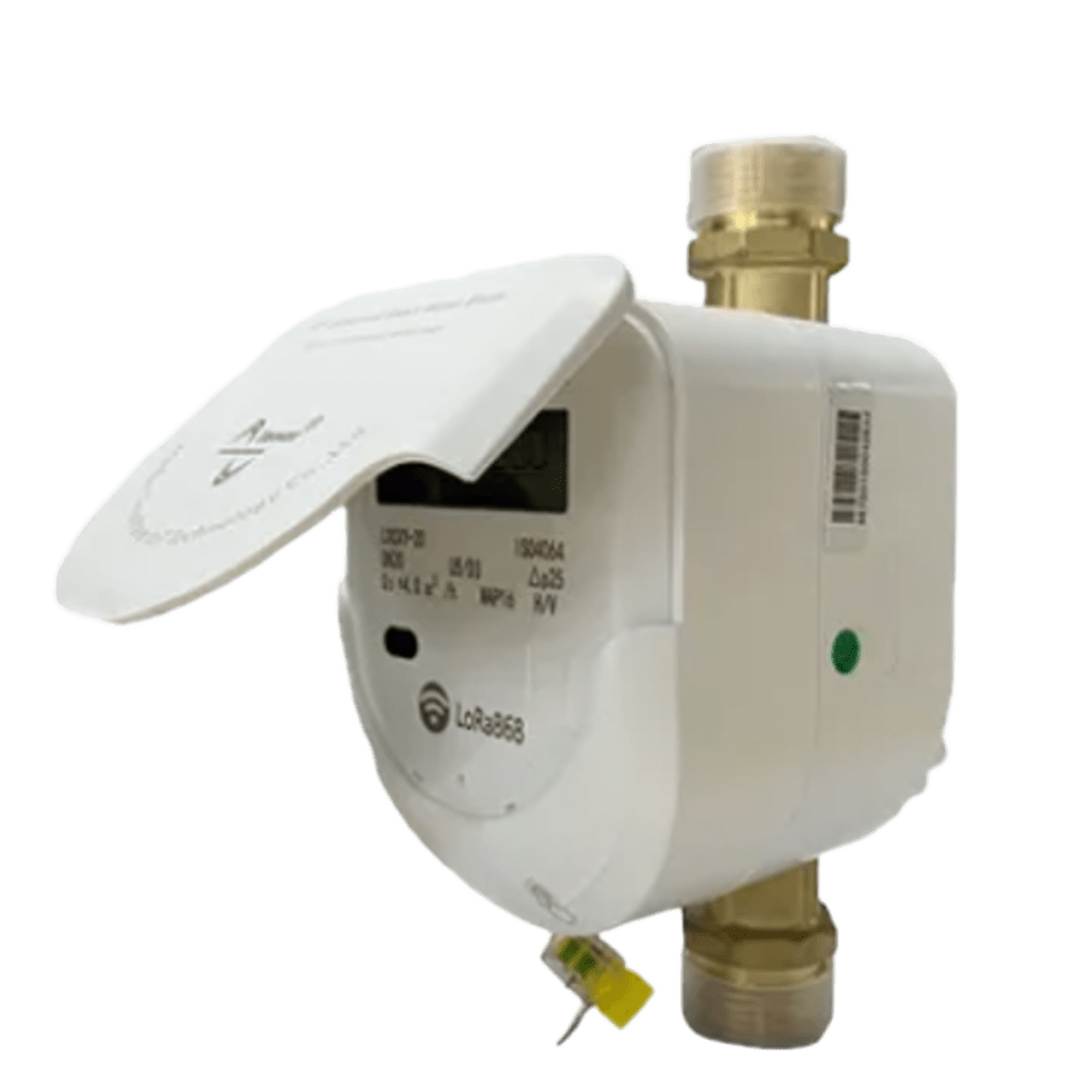 Medidor Ultrasónico de Agua LoRaWAN / 3/4 Pulgada / Smart Metering y Telemetría para BMS / Válvula Integrada / IP68 / Bidireccional / LCD 9 Dígitos - Imagen 2