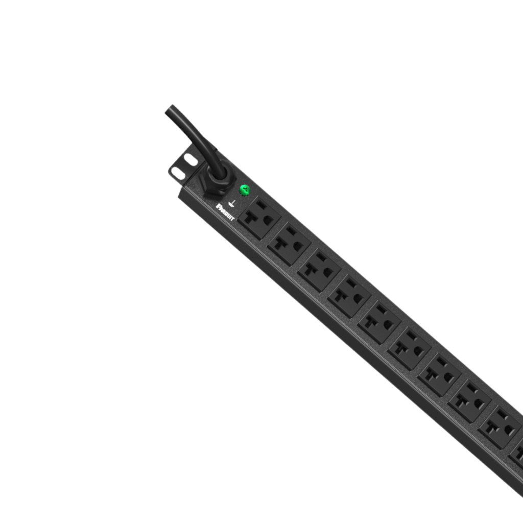 PDU ES2P Básico para Distribución de Energía, Enchufe de Entrada NEMA 5-15P, Con 12 Contactos NEMA 5-20R, Instalación Horizontal de 19in, 1UR, 15 Amp, 120 Vca - Imagen 3