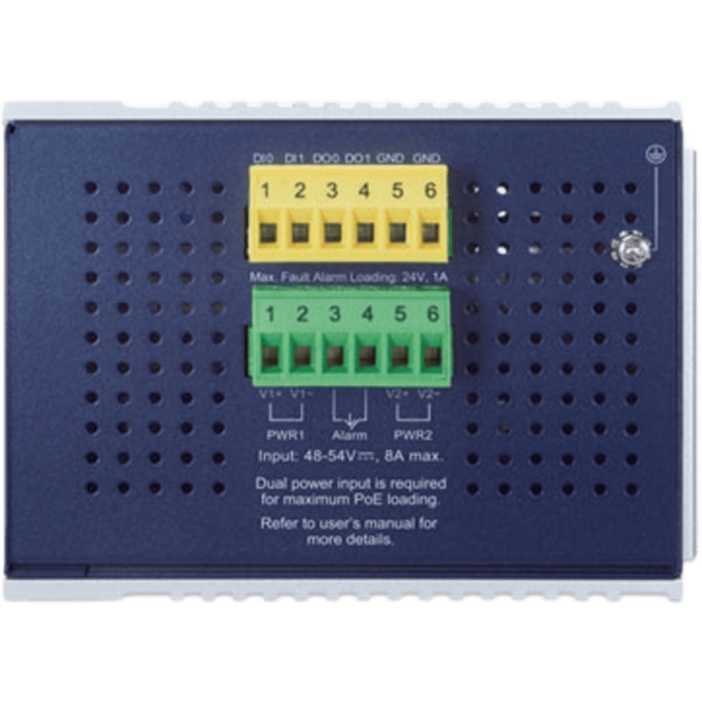 Switch Industrial Administrable 16 puertos 10/100/1000 T 802.3at PoE + 2 Puertos 10/100/1000 T + 2 puertos 100/1000 X SFP - Imagen 3