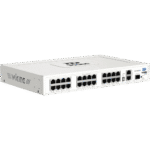 Switch no administrable PoE WI-TEK /24 Puertos 10/100 Mbps PoE af/at / 2 Puertos Uplink Gigabit / 1 Ranura SFP 1000 Mbps / Presupuesto 270 W / Puerto 1 Hi-PoE 60W - Imagen 2