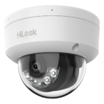[Dual Light] Domo IP de 2 Megapixel (1080p) / Lente 2.8 mm / 20 mts IR + 15 mts Luz Blanca / Micrófono Integrado / ACUSENSE Lite / Uso en interior / PoE / dWDR / H.265+ / ONVIF