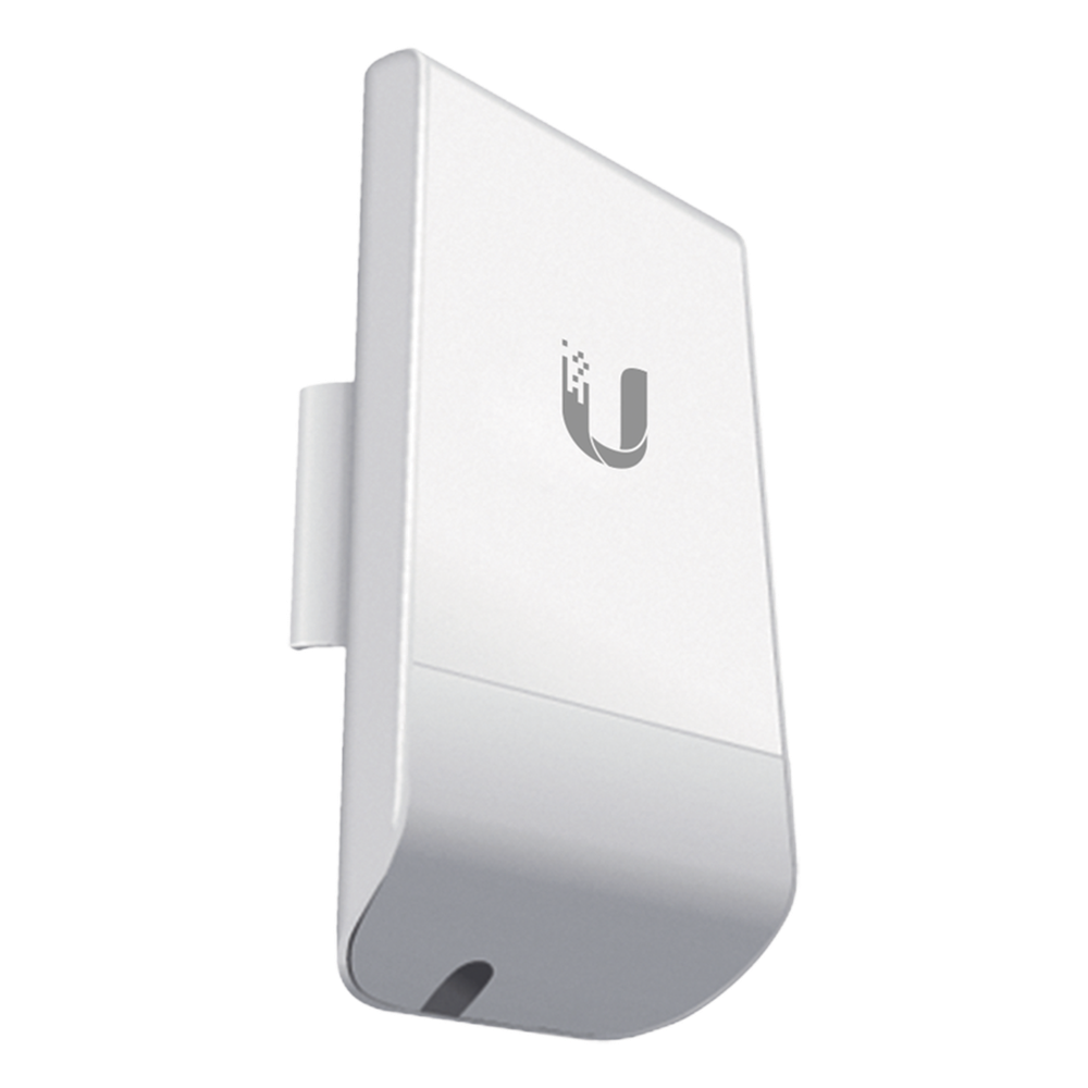NanoStation airMAX locoM5 CPE, hasta 150 Mbps, frecuencia 5 GHz (5170-5875 MHz) con antena integrada de 13 dBi