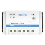 Controlador Solar PWM / 30A / 12/24V / RS-485 / Baterías Gel-AGM-Selladas / Parámetros Configurables