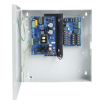 Fuente de Poder con Respaldo, 12 o 24 Vcc, 6 A, 72 W, 5 Salidas, Entrada 115 Vca, Para Control de Acceso y CCTV