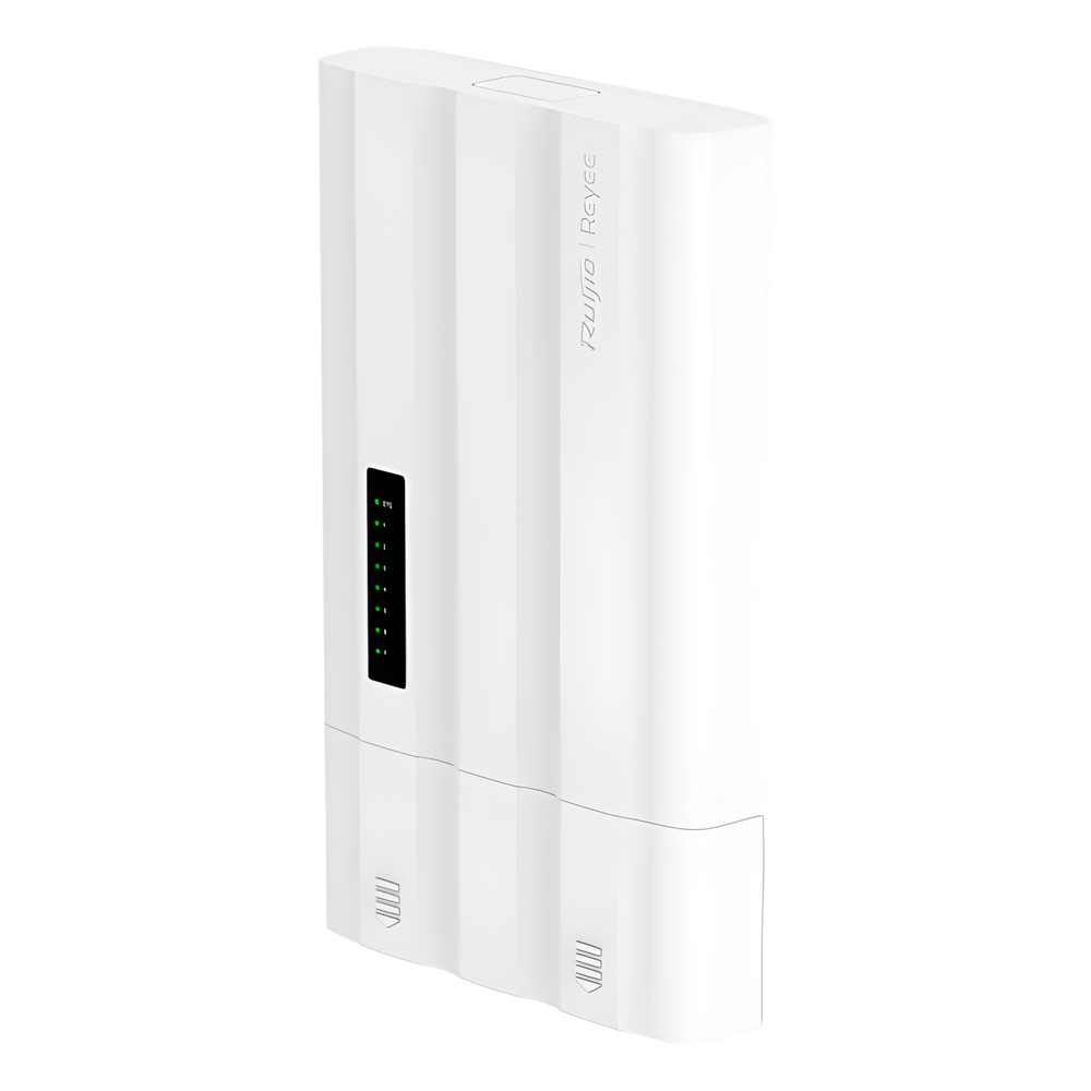 Switch PoE para Exteriores / 7 Puertos Gigabit / 5 RJ45 + 2 SFP / PoE+ 60W / ERPS / IP65 / -30°C a 65°C / Gestión Cloud / Capa 2 / Fanless
