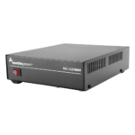 Fuente de poder 13.8V, 19A, conmutada con circuito cargador de baterías.