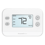 Termostato no programable de una etapa 1H/1C con placa de montaje UWP, serie FocusPRO N100