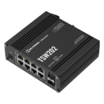 Switch Industrial Administrable L2, 8 puertos PoE 802.3af/at, Soporta Profinet