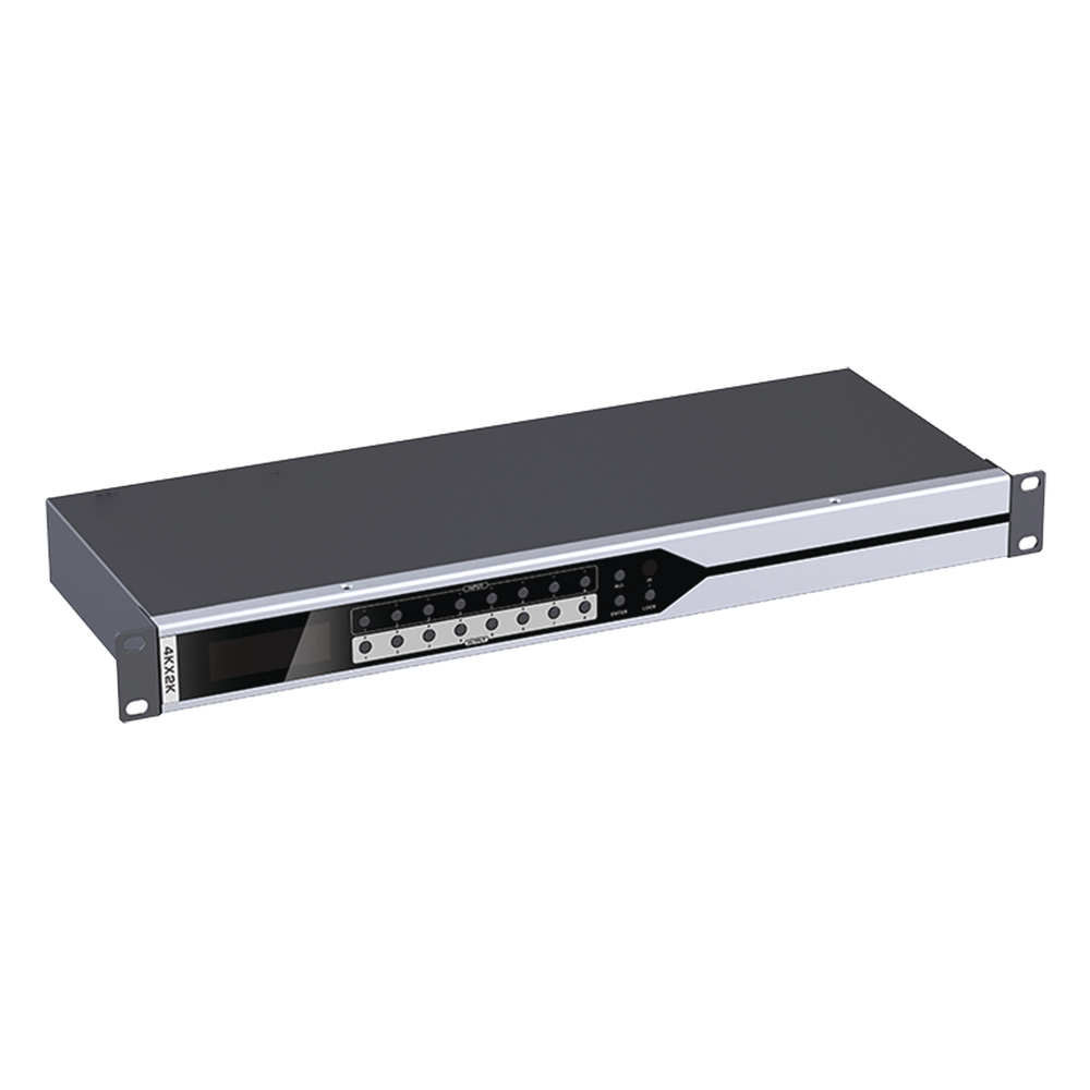 MATRICIAL DE VIDEO HDMI 8 x 8 / 8 Entradas y 8 Salidas en HDMI / 4K @ 30Hz / 10.2 Gbps / HDMI 1.4 / HDCP 1.4 / 3D / Conmutación por Botón, RS232 o Control Remoto / IDEAL PARA CENTROS DE MONITOREO, COMPARACION Y ANALISIS.