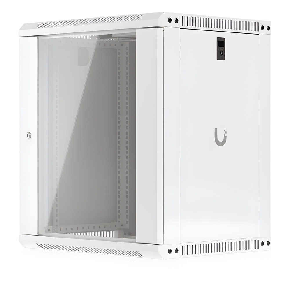 portada_0S1000-1812.png UACC Rack Cabinet 12U (550 x 450 mm) - Gabinete Cerrado para Montaje en Pared con Puerta de Vidrio Templado, Totalmente Ensamblado con Ventiladores Integrados y Paneles Removibles - Imagen 1