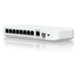 USW Flex 2.5G Switch de 8 Puertos 2.5GbE, con un Puerto de Enlace Ascendente Combinado RJ45/SFP+ de 10 GbE, Incluye Adaptador ca/cc
