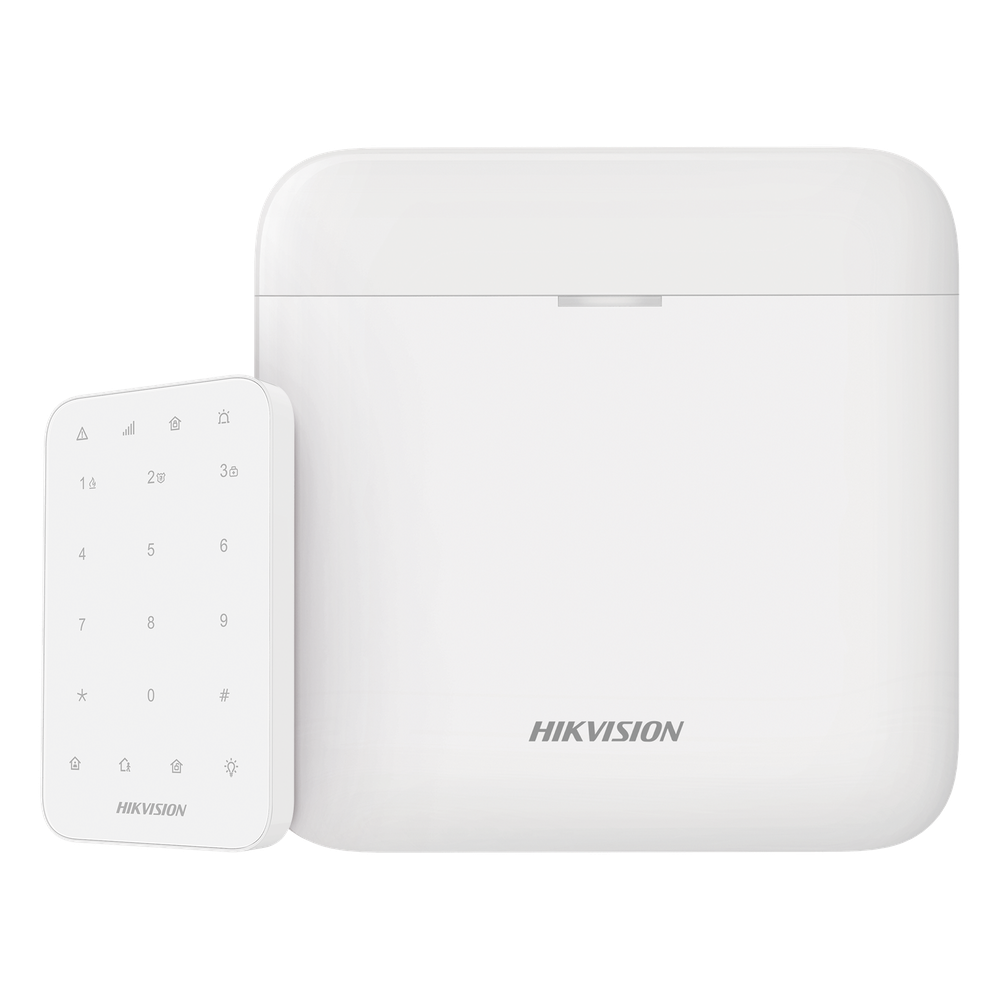 (AX PRO) KIT de Alarma AX PRO / Incluye: 1 Hub con batería de respaldo / 1 Teclado / Wi-Fi / Compatible con Hik-Connect P2P