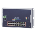 Switch Industrial Administrable Capa 2 de Pared,16 Puertos PoE 802.3at Gigabit y 2 Puertos SFP