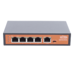 Extensor PoE / Entrada hasta 90 W / 4 puertos Gigabit PoE salida 802.3 af/at / Extensor PoE hasta 250 m / No administrable