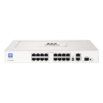 Switch no administrable PoE WI-TEK /16 Puertos 10/100 Mbps PoE af/at / 2 Puertos Uplink Gigabit / 1 Ranura SFP 1000 Mbps / Presupuesto 180 W / Puerto 1 Hi-PoE 60W