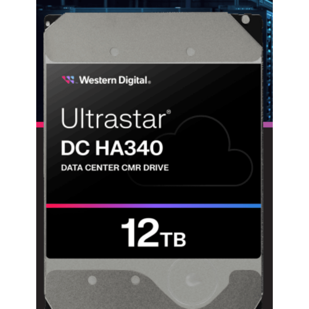 Disco Duro Empresarial WD Ultrastar DC HA340 12TB | SATA 6Gb/s | 7200 RPM | 3.5"