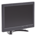 Monitor 10.1" TFT-LCD ideal para colocar en vehículos o DVR/NVR. Entradas de video HDMI, VGA y RCA (CVBS)