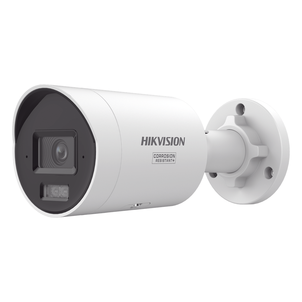 [Dual Light + ColorVu 3.0 + HikAI] Bala IP 4 Megapixel / Lente 2.8 mm / 40 mts IR + Luz Blanca / 2 Microfonos Integrados / Exterior IP67 / Estrobo Azul y Rojo / WDR 130 dB / ACUSENSE 3.0 / Metal / NEMA 4X / ACUSEEK