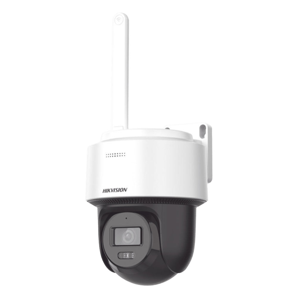 [FlexVu]  Domo PT IP 4 Megapixel / Lente 4 mm  / Dual Light (30 mts IR + 30 mts Luz Blanca) / ACUSENSE / Autoseguimiento en Humanos / IP66 / Micrófono y Bocina Integrado (Audio de Dos Vías) / Micro SD / Incluye Montaje de Pared o Techo