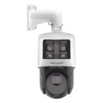 [TandemVu] PTZ IP 4 Megapixel con Cámara Panoramica 6 Megapixel / 25X Zoom / 100 mts IR / IP66  / WDR / PoE+ / Entrada-Salida de Audio y Alarma / Ultra Baja Iluminación / Micro SD