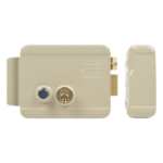 Cerradura Eléctrica / Incluye Llave / Derecha/ Con Botón integrado /Exterior