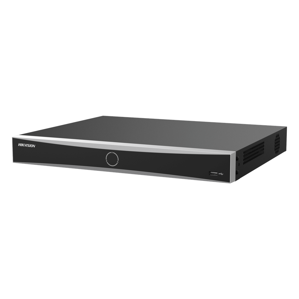 [AcuSearch] NVR 12 Megapixel (4K) / 16 Canales IP / 16 Puertos PoE+ (10/100 Mbps) / Reconocimiento Facial / AcuSense / 2 Bahías para HDD de 16 TB / HDMI 4K / Alarmas I/O