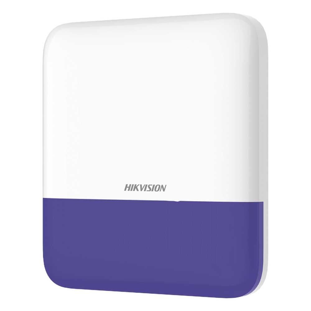 (AX PRO) Sirena Inalámbrica con Estrobo Azul para Exterior IP65 / 110 dB