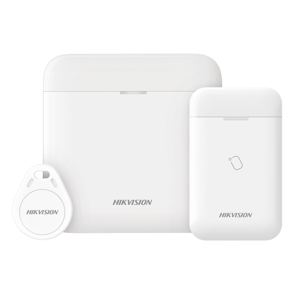 (AX PRO) KIT de Alarma AX PRO con GSM (3G/4G) para RONDINES / Incluye: 1 Hub con bateria de respaldo/ 1 Lector Tag / 1 Tag / Compatible con Hik-Connect P2P