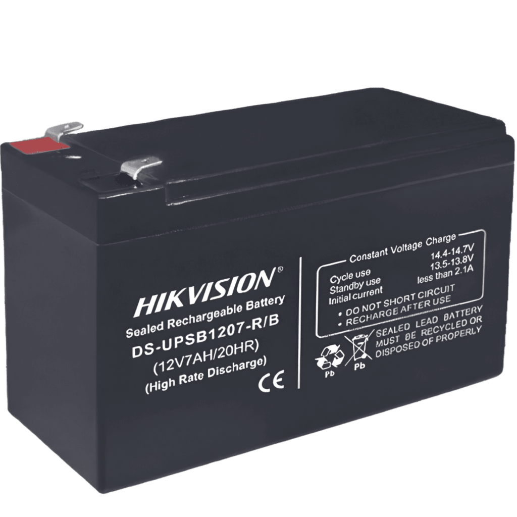 Bateria de Plomo Ácido / 12 VCD / 7 Amp / Ideal para UPS, EPS y Uso General / Certificación CE / Paquete de 5 Piezas