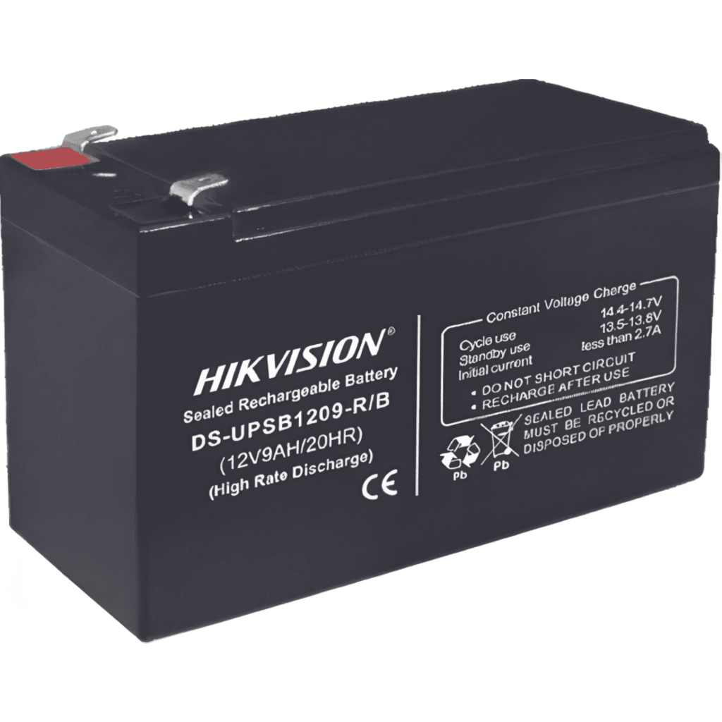 Bateria de Plomo Ácido / 12 VCD / 9 Amp / Ideal para UPS, EPS y Uso General / Certificación CE / Paquete de 5 Piezas