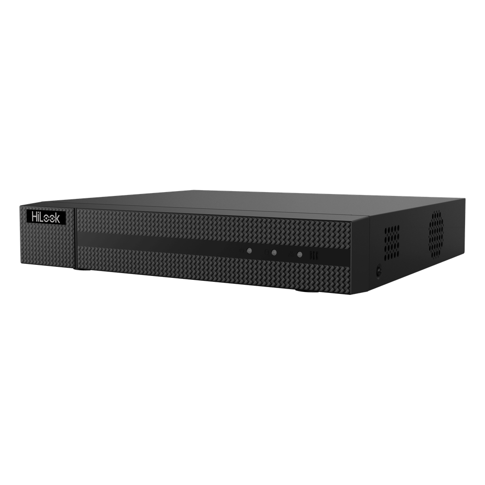 DVR 8 Canales TurboHD + 8 Canales IP / 8 Megapíxel (4K) / Audio Bidireccional / Detección de movimiento 2.0 / 1 Bahía de Disco Duro / H.265+ / Salida en Full HD