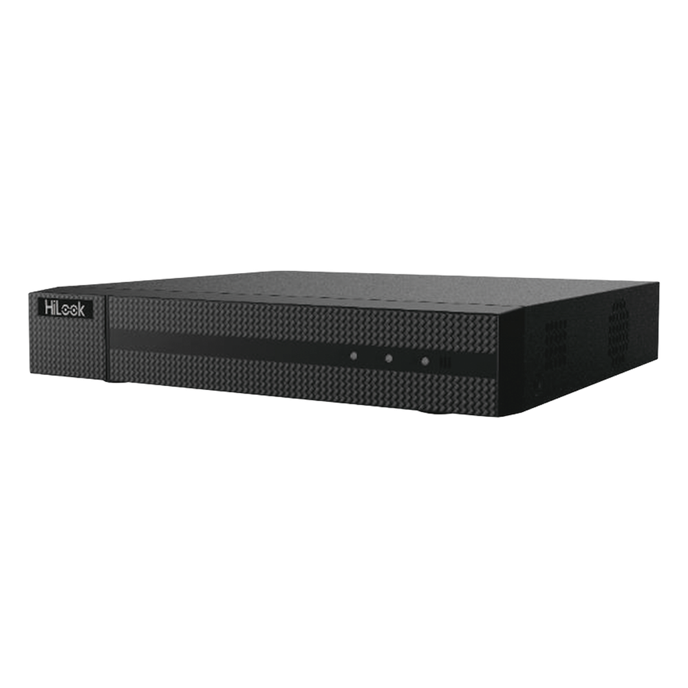 DVR 16 Canales TurboHD + 16 Canales IP / 8 Megapíxel (4K) / Audio por Coaxitron / ACUSENSE Lite / 2 Bahías de Disco Duro / H.265+ / Salida en Video en 4K