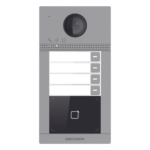 Videoportero IP 2 Megapixel / Llamada y Apertura Remota desde App Hik-Connect (Requiere monitor )/ PoE / Exterior IP65 + Antivandalico IK08 / 4 Departamento / Apertura con Tarjeta / Soporta 2 Puertas y hasta 6 Monitores - Imagen 2