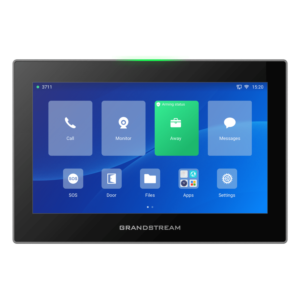 Estación de Intercomunicación SIP con Wi-Fi 6, Bluetooth y Control Total para Agendamiento de Salas y Edificios Inteligentes (Color Negro) - Imagen 2