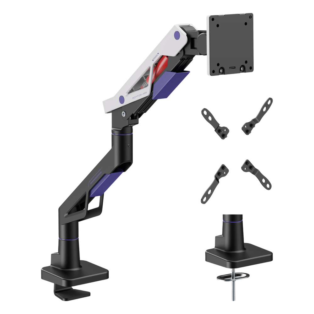 Brazo Para Monitor 24-57 Pulgadas/Hasta 30 KG/ VESA 75 X 75 - 200 X 200 - Imagen 2